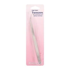 Hemline Fine Point Long Tweezers Sewing Machine & Overlocker