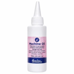 Hemline Fine Quality Sewing Machine Oil 125ml Non-Toxic Non-Corrosive