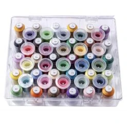 Hemline Machine Embroidery Thread Organiser + 50 500m Spools 40 Weight 5 Hemline Machine Embroidery Thread Organiser + 50 500m Spools 40 Weight -OHSEWCRAFTY hemline machine embroidery thread organiser 50 500m spools 40 weight 1