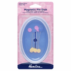 Hemline Magnetic Pin Dish Sewing Needles Flower Pins
