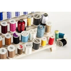 Hemline Premium 60 Spool Thread Stand Organiser Embroidery Storage Rack -OHSEWCRAFTY hemline premium 60 spool thread stand organiser embroidery storage rack 2