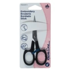 Hemline Scissors H354 Embroidery 11cm/4.5in Ambidextrous