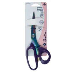 Hemline Scissors H383 Dressmakers Shears 21cm/8.25in Soft Grip 4 Finger Handle