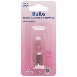 Hemline Sewing Machine Bulb Screw Or Push In Appliances
