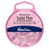 Hemline Sewing Pins 13mm Twist Pins H710 Upholstery Furnishing 30pcs Box -OHSEWCRAFTY hemline sewing pins 13mm twist pins h710 upholstery furnishing 30pcs box