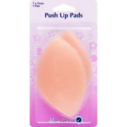 Hemline Silicone Push Pads Bra 1 Pair Skin Tone Extra Lift