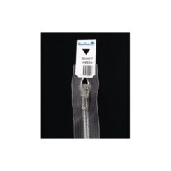 Hemline Transparent Open End Nylon Dress Zip Skirt