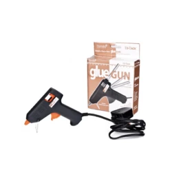 Hi-Tack Hot Glue Gun Has Stand & 3 X 7mm Glue Sticks