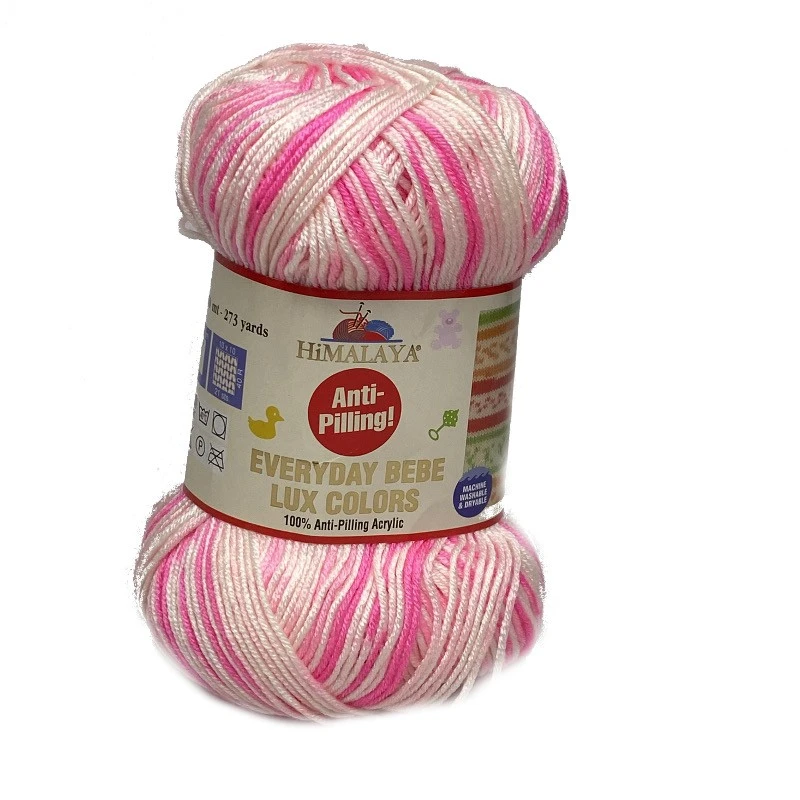 Himalaya Yarn Everyday Bebe Lux 100g Wool Yarn Knitting Anti-Pilling Acrylic 3 Himalaya Yarn Everyday Bebe Lux 100g Wool Yarn Knitting Anti-Pilling Acrylic