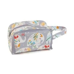 Hobby Gift Crochet Bag Elephants Craft Project Travel Bag