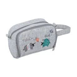 Hobby Gift Crochet Bag Knit Happens Sheep Craft Project Travel Bag