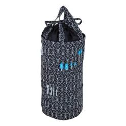 Hobby Gift Knitting Bag Drawstring Outside Pockets: Deco