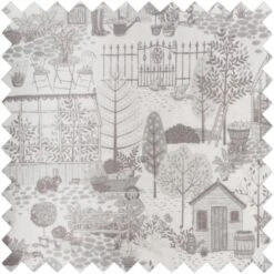 Hobby Gift Sewing Box Basket Large Twin Lid Wicker In The Garden -OHSEWCRAFTY hobby gift sewing box basket large twin lid wicker in the garden 1