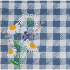 Hobby Gift Sewing Box Basket Medium Embroidered Wild Floral Plaid Craft -OHSEWCRAFTY hobby gift sewing box basket medium embroidered wild floral plaid craft 2