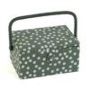 Hobby Gift Sewing Box Basket Medium Khaki Spot Craft