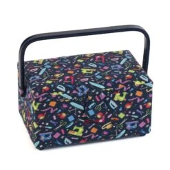 Hobby Gift Sewing Box Basket Medium Mini Sew Machines Craft