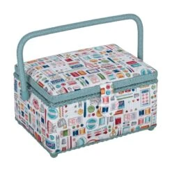 Hobby Gift Sewing Box Basket Medium Sewing Notions Craft