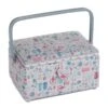 Hobby Gift Sewing Box Basket Medium Stitch In Time Craft -OHSEWCRAFTY hobby gift sewing box basket medium stitch in time craft