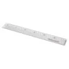 Impex Aluminium Ruler: Stainless Steel Edge - 30cm 1 Impex Aluminium Ruler: Stainless Steel Edge - 30cm -OHSEWCRAFTY impex aluminium ruler stainless steel edge 30cm