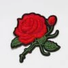 Iron On Motif Embroidered Red Rose Flower Stick On Sew On Craft 1 Iron On Motif Embroidered Red Rose Flower Stick On Sew On Craft -OHSEWCRAFTY iron on motif embroidered red rose flower stick on sew on craft