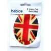 2x Iron On Motif Union Jack Patch UK Great Britain 1 2x Iron On Motif Union Jack Patch UK Great Britain -OHSEWCRAFTY iron on motif union jack mini butterfly queen s platinum jubilee uk great britain