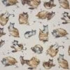 Japanese Cotton Linen Fabric Nutex Kasai Cats Kitten Coffee Bean Sack 110cm Wide 2 Japanese Cotton Linen Fabric Nutex Kasai Cats Kitten Coffee Bean Sack 110cm Wide -OHSEWCRAFTY japanese cotton linen fabric nutex kasai cats kitten coffee bean sack 110cm wide