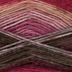 King Cole 100g Bramble DK Double Knitting Self Striping Yarn Acrylic Wool Ball