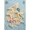King Cole Knitting Pattern 2793 Shawl And Layette Knitted In Any King Cole DK -OHSEWCRAFTY king cole knitting pattern 2793 shawl and layette knitted in any king cole dk