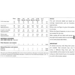 King Cole Knitting Pattern 2821 Raglan Sweater & Jacket Knitted In King Cole DK -OHSEWCRAFTY king cole knitting pattern 2821 raglan sweater jacket knitted in king cole dk 2