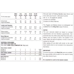 King Cole Knitting Pattern 3013 Jacket Sweater & Body Warmer Knit In Comfort DK -OHSEWCRAFTY king cole knitting pattern 3013 jacket sweater body warmer knit in comfort dk 2