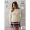 King Cole Knitting Pattern 4702 Women's Sweater Jumper In Big Value Chunky -OHSEWCRAFTY king cole knitting pattern 4702 women s sweater jumper in big value chunky
