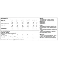 King Cole Knitting Pattern 5811 Women's Sweater Jumpers Knitted In Autumn Chunky -OHSEWCRAFTY king cole knitting pattern 5811 women s sweater jumpers knitted in autumn chunky 1