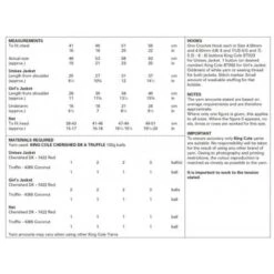 King Cole Knitting Pattern 5863 Baby Jacket Crocheted In Cherished DK & Truffle -OHSEWCRAFTY king cole knitting pattern 5863 baby jacket crocheted in cherished dk truffle 1