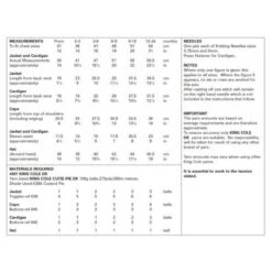 King Cole Knitting Pattern 6032 Cardigan Cape Jacket & Hat Knit In Cutie Pie DK -OHSEWCRAFTY king cole knitting pattern 6032 cardigan cape jacket hat knit in cutie pie dk 2