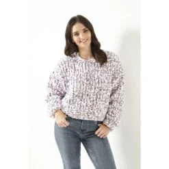 King Cole Knitting Pattern Sweater & Cardigan Knitted In Super Yummy 5974