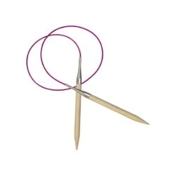 KnitPro 120cm Basix Birch Circular Fixed Knitting Pins Needles