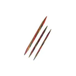 KnitPro 3 X Symfonie Wooden Straight Cable Knitting Needles