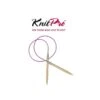 KnitPro 40cm Basix Birch Wood Fixed Circular Knitting Needles -OHSEWCRAFTY knitpro basix birch circular fixed knitting pins needles 40cm