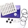 KnitPro Nova Metal Interchangeable Circular Needle Deluxe Set -OHSEWCRAFTY knitpro nova metal interchangeable circular needle deluxe set