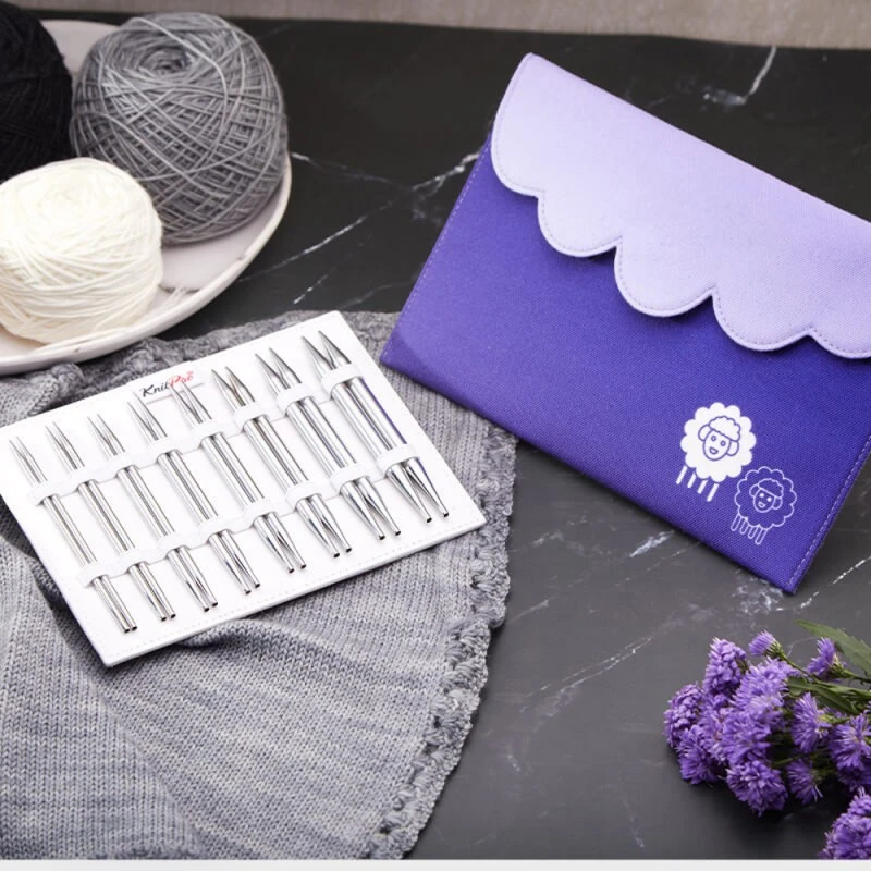 KnitPro Nova Metal Interchangeable Circular Needle Deluxe Set 4 KnitPro Nova Metal Interchangeable Circular Needle Deluxe Set - Image 2