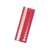 KnitPro Plastic Knitting Needle Gauge Red 2.25mm - 12mm 1 KnitPro Plastic Knitting Needle Gauge Red 2.25mm - 12mm -OHSEWCRAFTY knitpro plastic knitting needle gauge red 225mm 12mm
