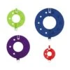 KnitPro Split Pom Pom Maker 4 Pack Knitting Accessories -OHSEWCRAFTY knitpro split pom pom maker 4 pack knitting accessories