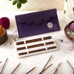 Knitpro Symfonie Double Pointed Sock Knitting Needle Kit: 20cm -OHSEWCRAFTY knitpro symfonie double pointed sock knitting needle kit 20cm 1 1