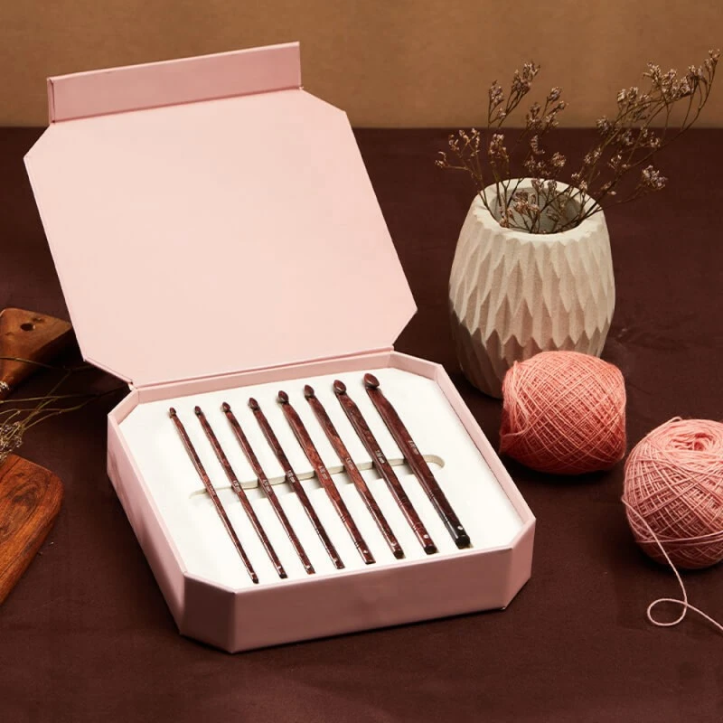 KnitPro Symfonie Rose Crochet Hook Deluxe Set 3 KnitPro Symfonie Rose Crochet Hook Deluxe Set