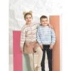 Knitting Pattern James C Brett JB827 Childrens Cardi Jumper Partytime Stripe DK -OHSEWCRAFTY knitting pattern james c brett jb827 childrens cardi jumper partytime stripe dk
