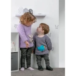 Knitting Pattern James C Brett JB832 Baby Bunny Bird Jumper Flutterby Chunky