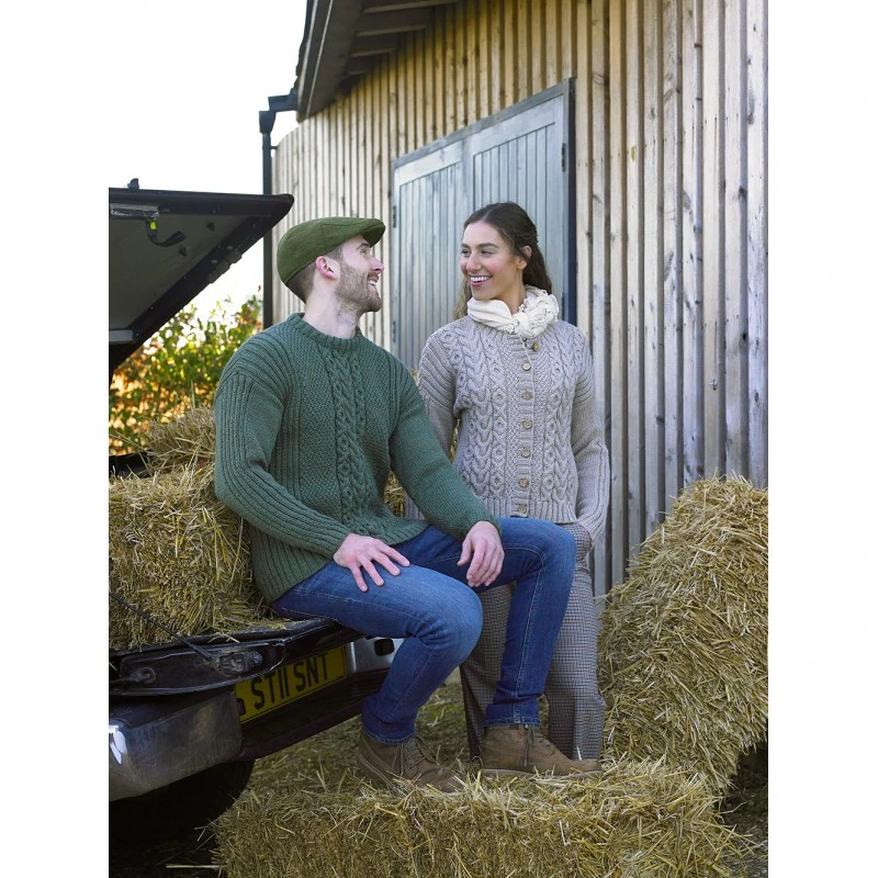 Knitting Pattern James C Brett JB853 Cable Jumper Jacket Pattern Croftland Aran 3 Knitting Pattern James C Brett JB853 Cable Jumper Jacket Pattern Croftland Aran