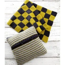 Knitting Pattern James C Brett UKHKA159 Aran Cushion Cases