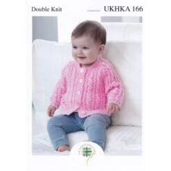 Knitting Pattern James C Brett UKHKA166 DK Cardigan