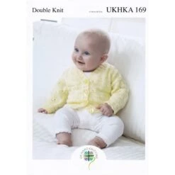 Knitting Pattern James C Brett UKHKA169 DK Cardigan